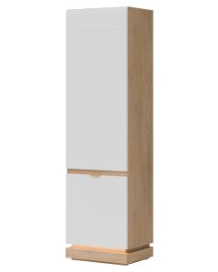 MILTON ML07 DĄB CREM TORRO BIAŁY SZAFKA L/P KPL