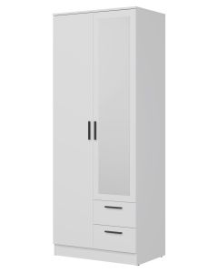 MONTANA MT02 SZAFA BIAŁY/BIAŁY KPL