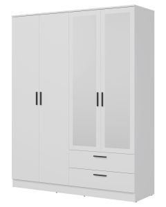 MONTANA MT04 SZAFA BIAŁY/BIAŁY KPL