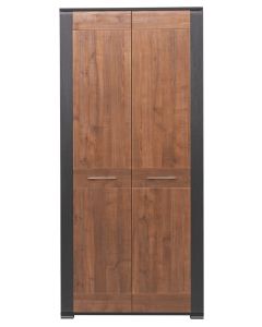 NAOMI NA-7 orzech/orzech-wenge SZAFA 2D kpl.