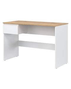 REMI RM15 BIAŁY/DĄB EVOKE  BIURKO KPL