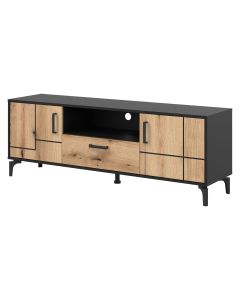 S-LINE SL01 DĄB E/CZARNY RTV KPL