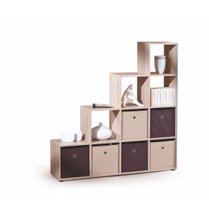 LUINI regał dąb sonoma (2p=1szt)