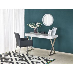 B31 biurko biały-chrom (2p=1szt)