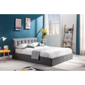 PADVA 160cm łóżko z pojemnikiem popielaty (2p=1szt)