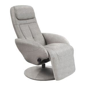 OPTIMA 2 recliner popielaty tkanina