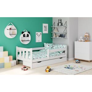 MARINELLA biały łóżko (2p=1szt)