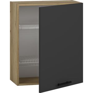 VENTO GC-60/72 szafka górna z ociekaczem, front: antracyt (2p=1szt)