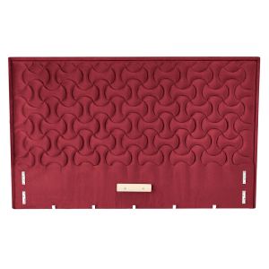 MODULO W2 łóżko 160 - wezgłowie bordowy tap. Monolith 59 (1p=1szt)