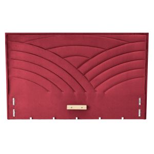 MODULO W3 łóżko 160 - wezgłowie bordowy tap. Monolith 59 (1p=1szt)