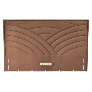 MODULO W3 łóżko 160 - wezgłowie beżowy tap. Monolith 09 (1p=1szt)