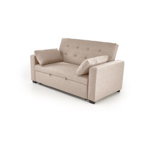 PAULINIO sofa rozkładana, beżowy (2p=1szt)