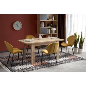 BAGIO stół rozkładany 120-160/80 cm dąb artisan