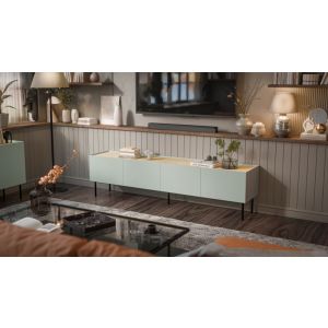 FELLINI szafka RTV 200 oliwka/oliwka ( 1 szt.=2 p. )