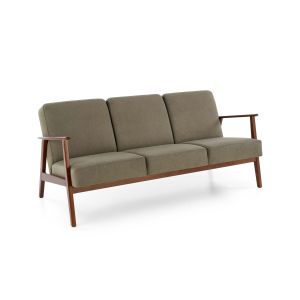 MILANO 3S sofa - oliwkowy tap. Castel 39 (1p=1szt)