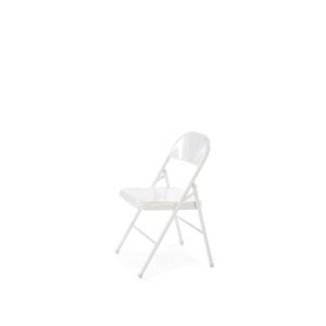 K565 krzesło składane, biały (1p=6szt)
