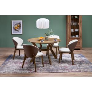 RUPERT stół okrągły, orzechowy (1p=1szt)