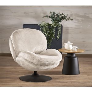 SHELL fotel wypoczynkowy, kremowy (1p=1szt)