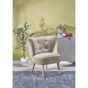 MOCCA fotel wypoczynkowy, cappucino (SVEN #28)