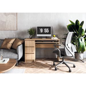 CINO biurko, dąb artisan (2p=1szt)