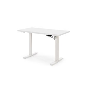 B54 biurko z funkcją regulacji wysokości, blat - biały, stelaż - biały (2p=1szt)