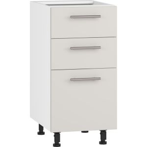 VENTO D3S-40/82 szafka dolna z szufladami, mechanizm Hettich front: kaszmir (1p=1szt)