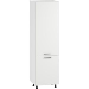 VENTO DL-60/214 szafka dolna wysoka front: biały mat (2p=1szt) szafka pod zabudowę lodówki
