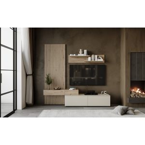 CAMINO zestaw, kolor: dąb artisan - kaszmir (3p=1szt)