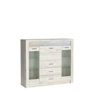 INDIANAPOLIS witryna I8 kraft biały