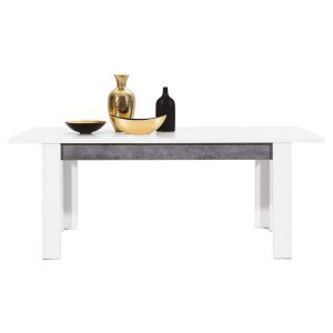 BRANDO B-10 biały,beton STÓŁ kpl.