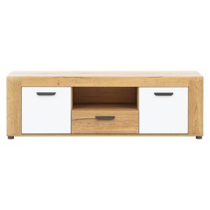 BESTO BT01 DĄB E/BIAŁ POŁYSK RTV KPL