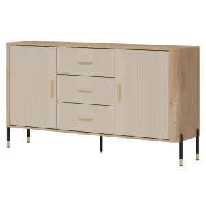 DANTE DT06 DĄB CREMONA T/KASZMIR MAT KOMODA KPL