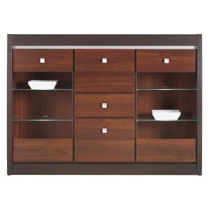 FORREST FR-7 orzech ciemny KREDENS kpl.