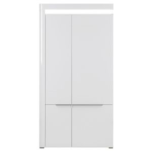 IRMA IM-9 biały/biały połysk,d.magia SZAFA 2D kpl.