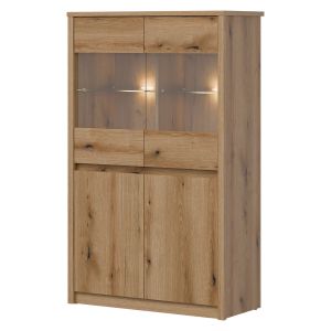 INTENSO IT06 DĄB EVOKE/DĄB EVOKEWITRYNA KPL