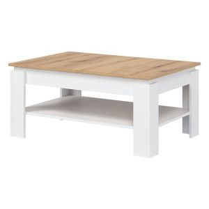 ŁAWA LA07 BIAŁY/DĄB EVOKE kpl.