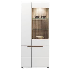 LIONEL LI-7 dąb s./ biały WITRYNA LP kpl.