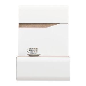 LIONEL LI-15 dąb s/biały SZAF.NOCNA WISZ PRAWA kpl