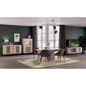 MATI MI02 DĄB CREM COTTA/CZ RTV KPL