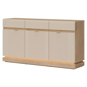 MILTON ML03 DĄB CREM TORRO KASZMIR KOMODA KPL