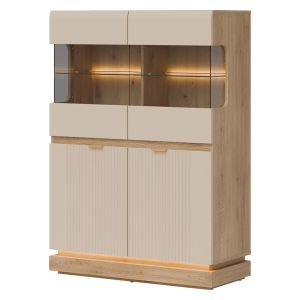 MILTON ML04 DĄB CREM TORRO KASZMIR WITRYNA NISKA K