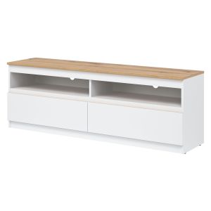 REMI RM01 BIAŁY/DĄB EVOKE RTV KPL