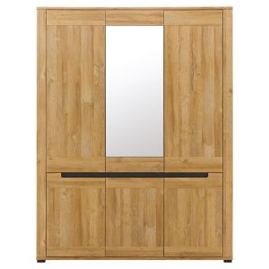 YORK Y-8 dąb grandson/grafit SZAFA 3D kpl.