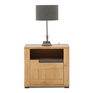 YORK Y-16 dąb grandson/grafit SZAFKA NOCNA L kpl.